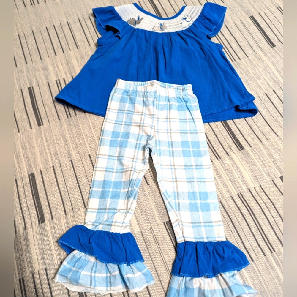 COPY - Toddler Girls Easter Outfit- 18 month